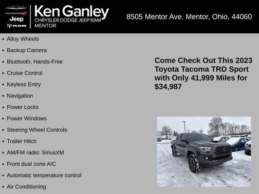 2023 Toyota Tacoma TRD Sport