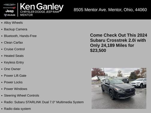 2024 Subaru Crosstrek Base