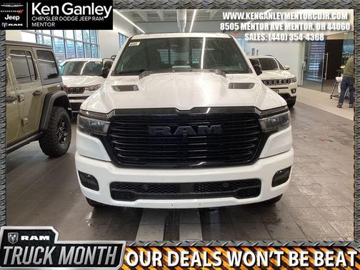 Ivory White 2026 RAM 1500 Laramie