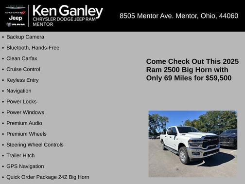 2025 RAM 2500 Big Horn