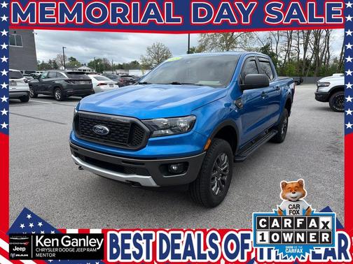 Blue Metallic 2021 Ford Ranger XLT