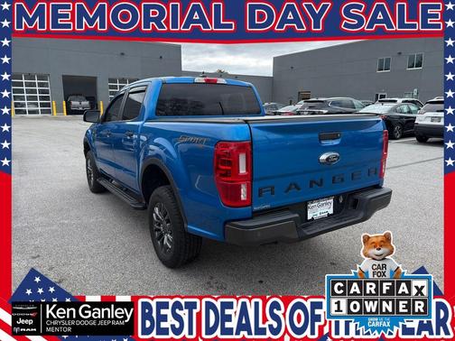 Blue Metallic 2021 Ford Ranger XLT