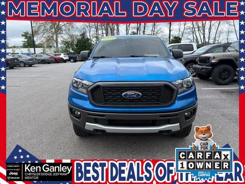 Blue Metallic 2021 Ford Ranger XLT
