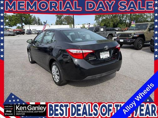 Black Sand Pearl 2016 Toyota Corolla LE