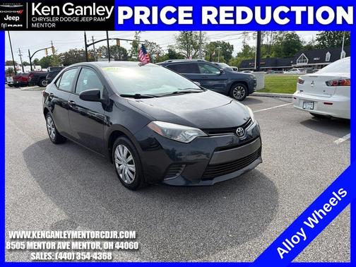 Black Sand Pearl 2016 Toyota Corolla LE