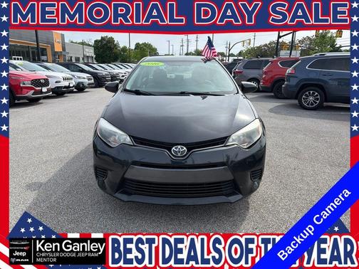 Black Sand Pearl 2016 Toyota Corolla LE