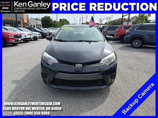Black Sand Pearl 2016 Toyota Corolla LE