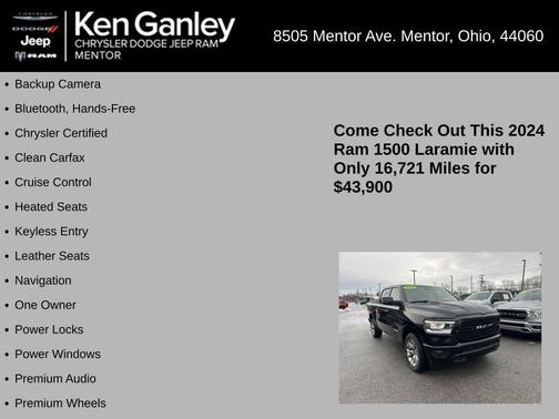 2024 RAM 1500 Laramie