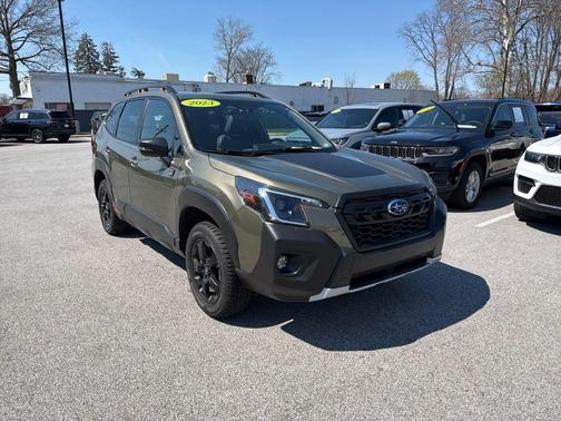 Autumn Green Metallic 2023 Subaru Forester Wilderness