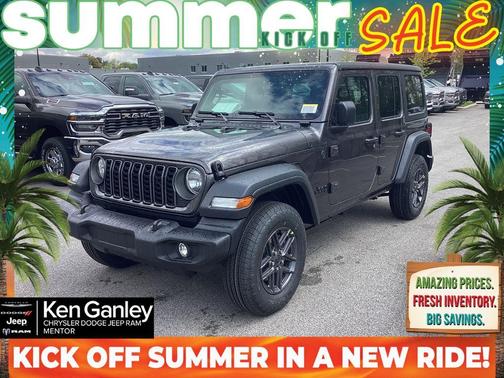Granite Crystal Clearcoat Metallic 2026 Jeep Wrangler Sport