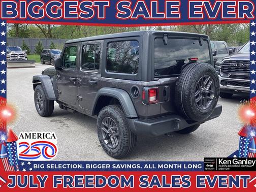 Granite Crystal Clearcoat Metallic 2026 Jeep Wrangler Sport
