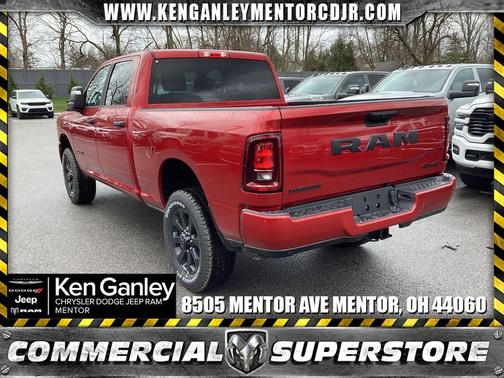 Molten Red Pearlcoat 2026 RAM 2500 Big Horn