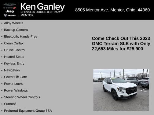 2023 GMC Terrain SLE