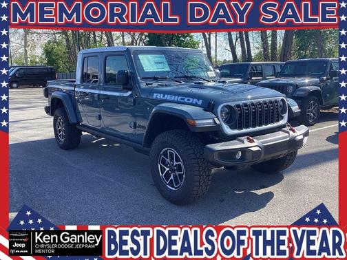 Anvil Clearcoat 2026 Jeep Gladiator Rubicon