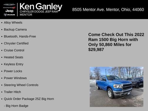 2022 RAM 1500 Big Horn