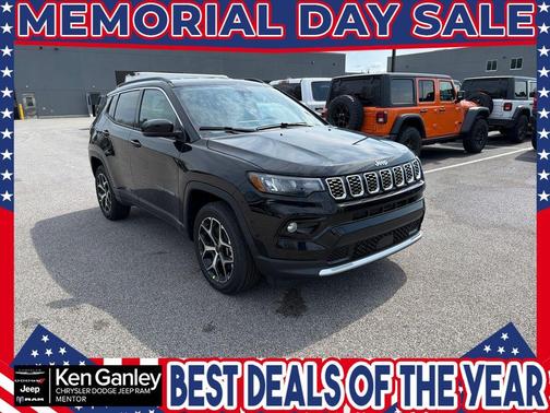 Diamond Black 2026 Jeep Compass Limited