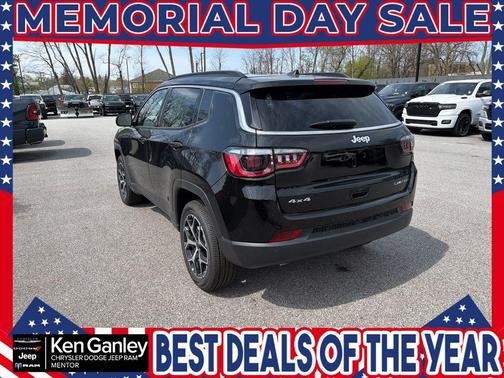 Diamond Black 2026 Jeep Compass Limited