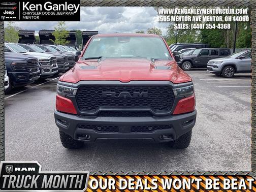 Molten Red Pearlcoat 2026 RAM 1500 Rebel