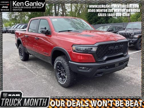Molten Red Pearlcoat 2026 RAM 1500 Rebel