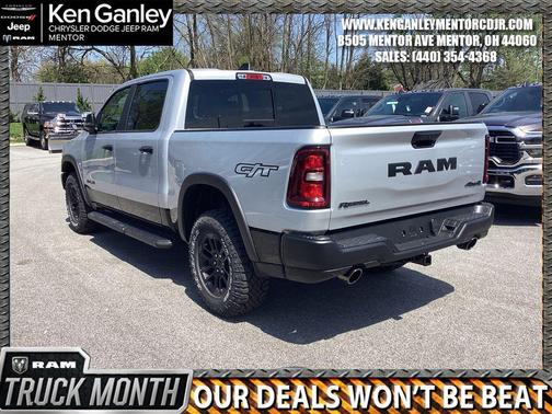 Silver Zynith 2026 RAM 1500 Rebel