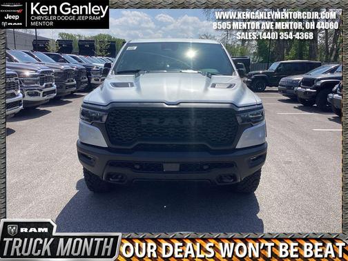 Silver Zynith 2026 RAM 1500 Rebel