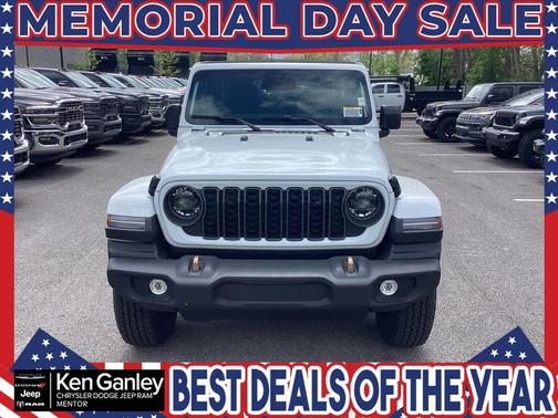 Bright White Clearcoat 2026 Jeep Wrangler Sport