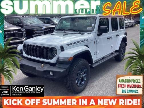 Bright White Clearcoat 2026 Jeep Wrangler Sport