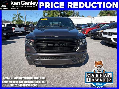 Granite Crystal Clearcoat Metallic 2020 RAM 1500 Big Horn