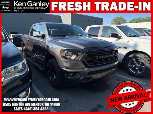 Granite Crystal Clearcoat Metallic 2020 RAM 1500 Big Horn