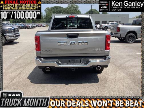 2026 RAM 1500 Big Horn/Lone Star