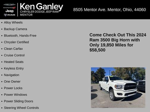 2024 RAM 3500 Big Horn