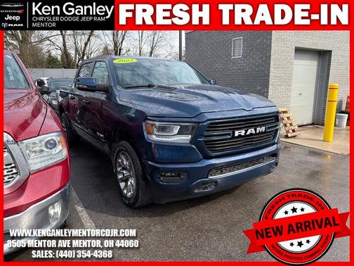 Patriot Blue Pearlcoat 2023 RAM 1500 Laramie