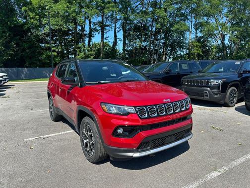 Red 2026 Jeep Compass Limited