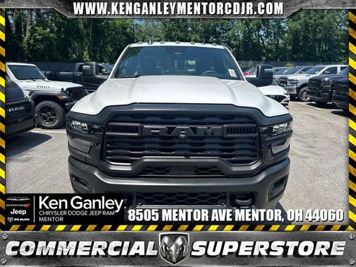 Bright White Clearcoat 2026 RAM 3500 Tradesman