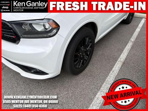 Bright White Clearcoat 2014 Dodge Durango Limited
