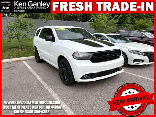 Bright White Clearcoat 2014 Dodge Durango Limited