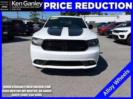 Bright White Clearcoat 2014 Dodge Durango Limited