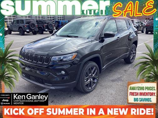 Diamond Black 2026 Jeep Compass Limited