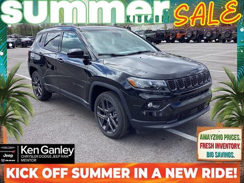 Diamond Black 2026 Jeep Compass Limited