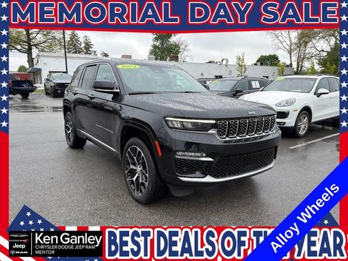 Diamond Black 2023 Jeep Grand Cherokee Summit