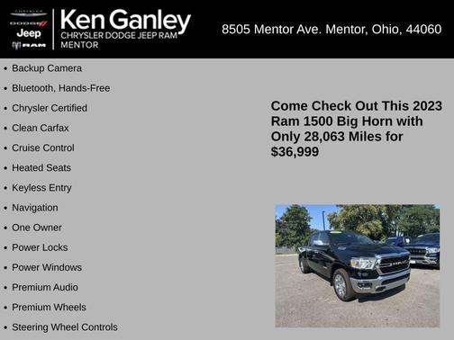 2023 RAM 1500 Big Horn