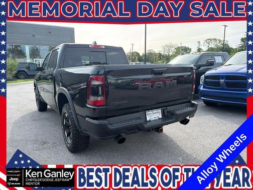 Diamond Black 2021 RAM 1500 Rebel