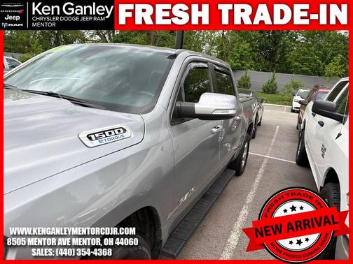 Billet Silver Metallic Clearcoat 2022 RAM 1500 Big Horn