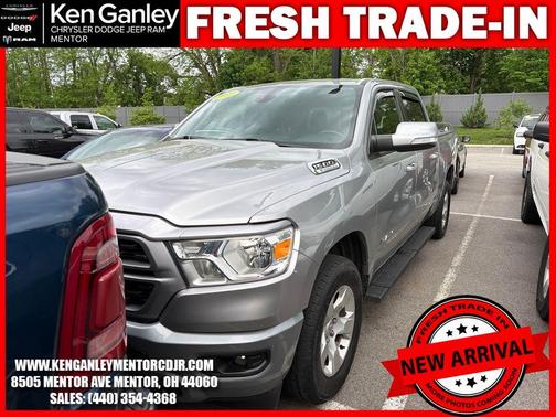 Billet Silver Metallic Clearcoat 2022 RAM 1500 Big Horn