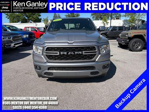 Billet Silver Metallic Clearcoat 2022 RAM 1500 Big Horn
