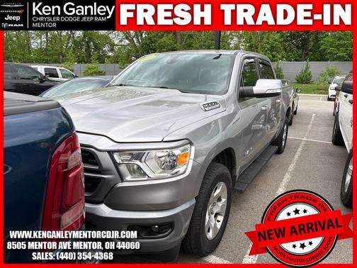 Billet Silver Metallic Clearcoat 2022 RAM 1500 Big Horn