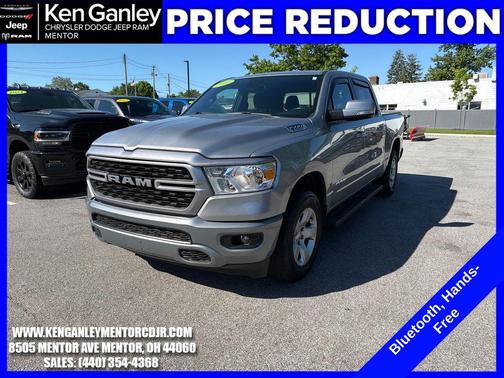 Billet Silver Metallic Clearcoat 2022 RAM 1500 Big Horn