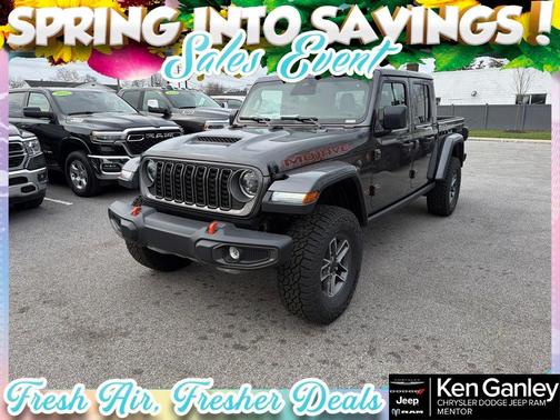 Granite Crystal Clearcoat Metallic 2026 Jeep Gladiator Mojave