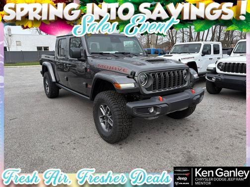 Granite Crystal Clearcoat Metallic 2026 Jeep Gladiator Mojave