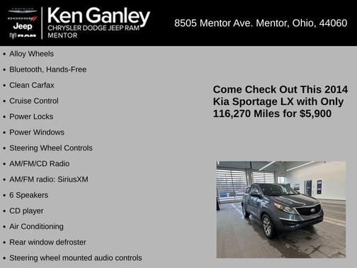 2014 Kia Sportage LX